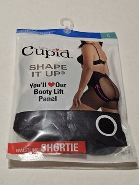Cupid Shape It Up Waistline Shortie - Black